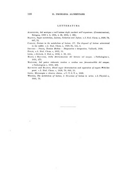 Il problema alimentare chimica, fisiologia, patologia, terapia