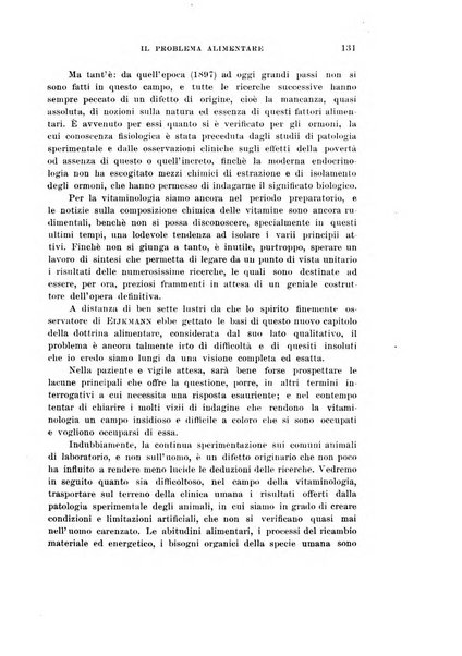 Il problema alimentare chimica, fisiologia, patologia, terapia