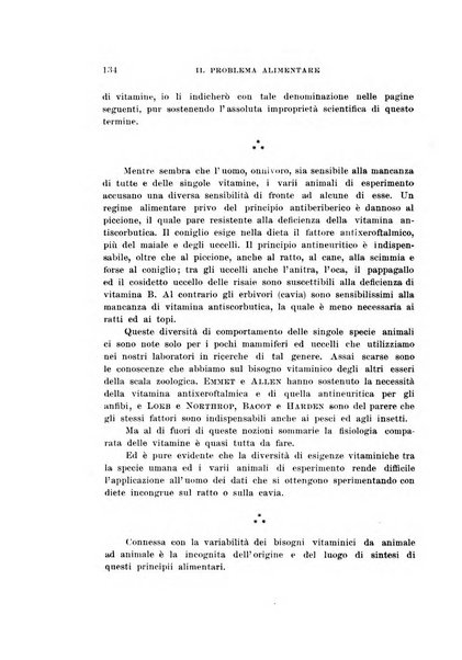 Il problema alimentare chimica, fisiologia, patologia, terapia