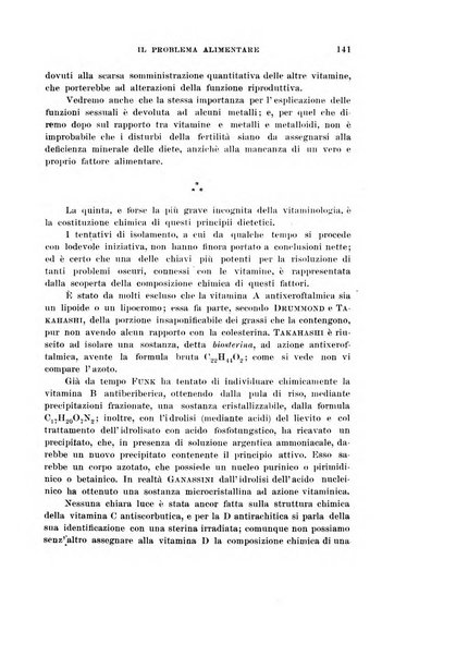 Il problema alimentare chimica, fisiologia, patologia, terapia