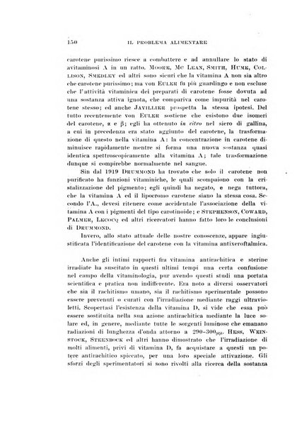 Il problema alimentare chimica, fisiologia, patologia, terapia