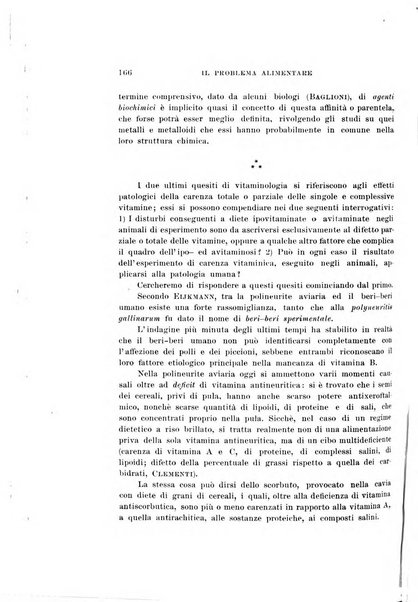 Il problema alimentare chimica, fisiologia, patologia, terapia