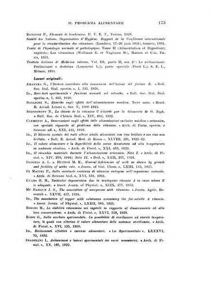 Il problema alimentare chimica, fisiologia, patologia, terapia