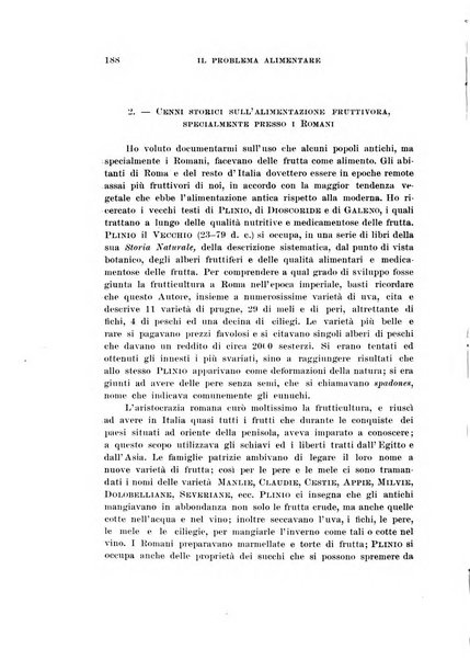 Il problema alimentare chimica, fisiologia, patologia, terapia