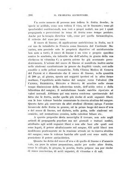 Il problema alimentare chimica, fisiologia, patologia, terapia