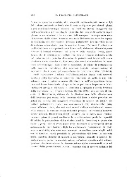 Il problema alimentare chimica, fisiologia, patologia, terapia