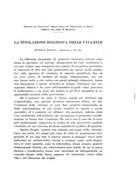 Il problema alimentare chimica, fisiologia, patologia, terapia