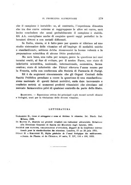 Il problema alimentare chimica, fisiologia, patologia, terapia