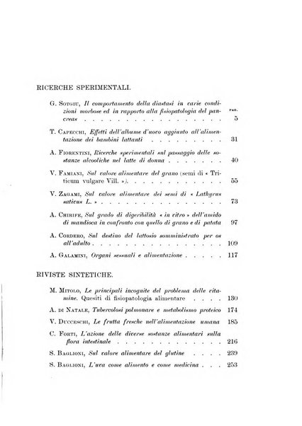 Il problema alimentare chimica, fisiologia, patologia, terapia