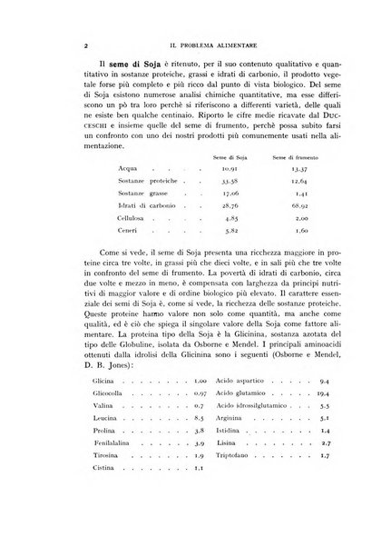 Il problema alimentare chimica, fisiologia, patologia, terapia