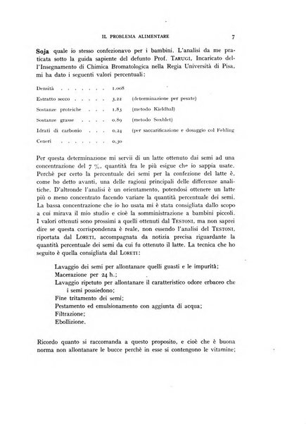 Il problema alimentare chimica, fisiologia, patologia, terapia