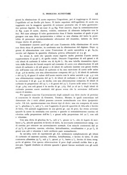 Il problema alimentare chimica, fisiologia, patologia, terapia