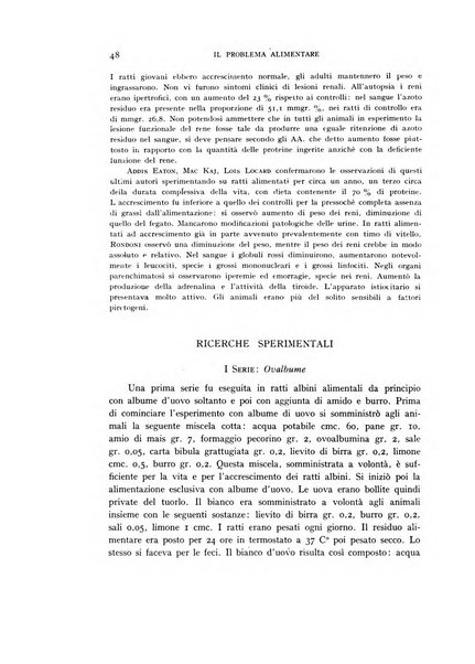 Il problema alimentare chimica, fisiologia, patologia, terapia