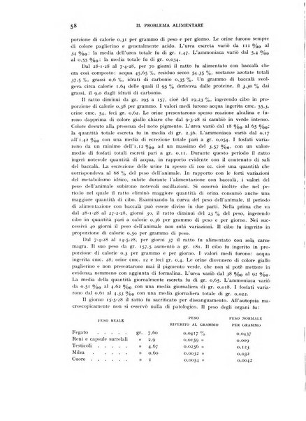 Il problema alimentare chimica, fisiologia, patologia, terapia