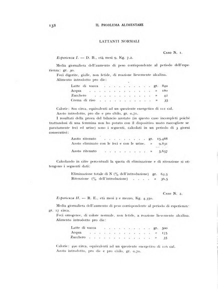 Il problema alimentare chimica, fisiologia, patologia, terapia