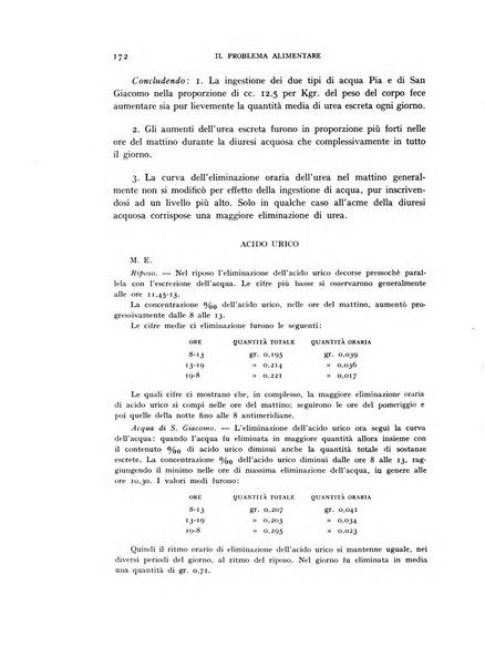 Il problema alimentare chimica, fisiologia, patologia, terapia