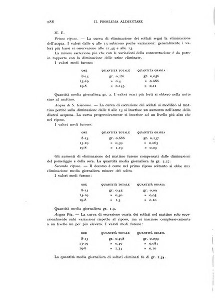 Il problema alimentare chimica, fisiologia, patologia, terapia