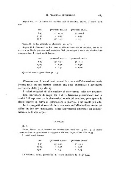 Il problema alimentare chimica, fisiologia, patologia, terapia