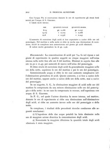 Il problema alimentare chimica, fisiologia, patologia, terapia