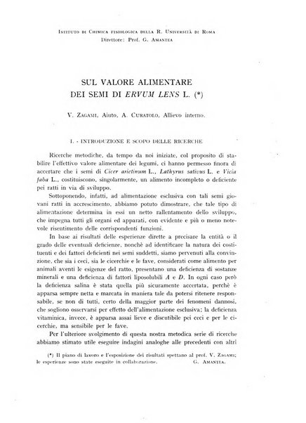 Il problema alimentare chimica, fisiologia, patologia, terapia