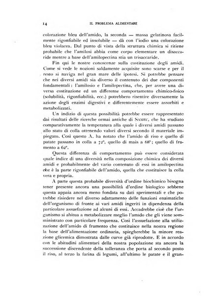 Il problema alimentare chimica, fisiologia, patologia, terapia