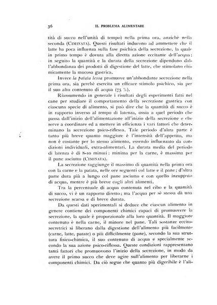 Il problema alimentare chimica, fisiologia, patologia, terapia