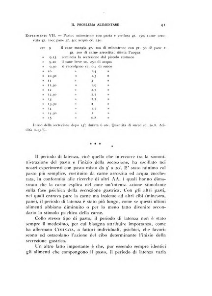 Il problema alimentare chimica, fisiologia, patologia, terapia