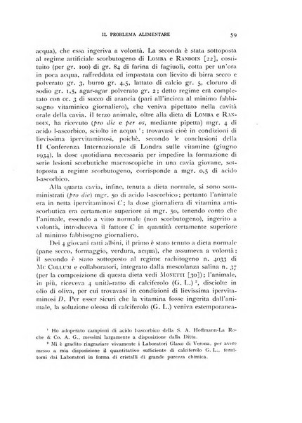 Il problema alimentare chimica, fisiologia, patologia, terapia