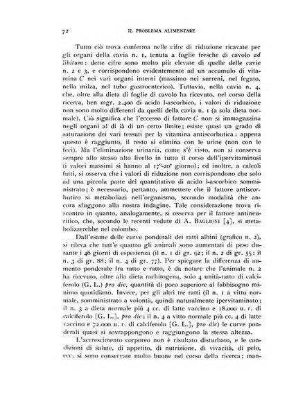 Il problema alimentare chimica, fisiologia, patologia, terapia