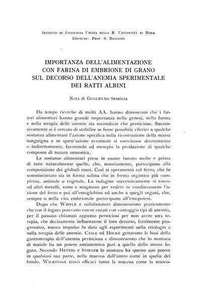 Il problema alimentare chimica, fisiologia, patologia, terapia