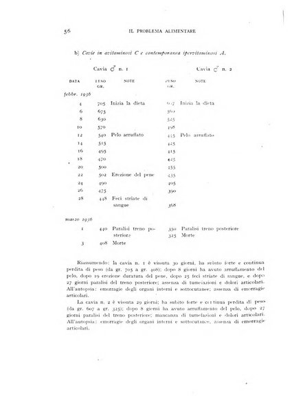 Il problema alimentare chimica, fisiologia, patologia, terapia