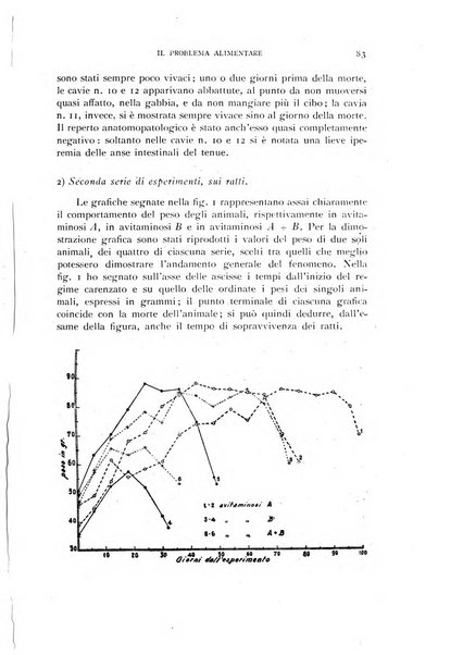 Il problema alimentare chimica, fisiologia, patologia, terapia