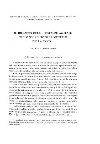 Il problema alimentare chimica, fisiologia, patologia, terapia