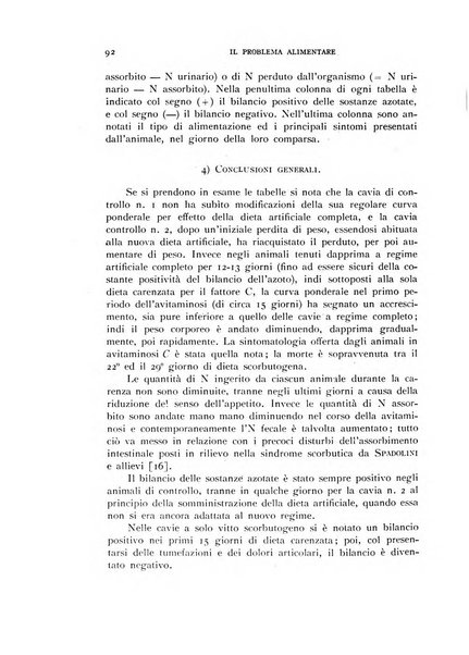 Il problema alimentare chimica, fisiologia, patologia, terapia