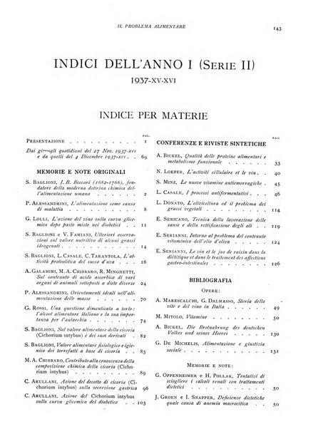 Il problema alimentare chimica, fisiologia, patologia, terapia