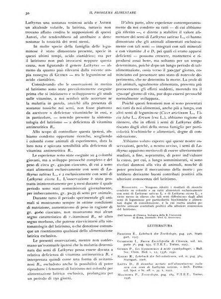 Il problema alimentare chimica, fisiologia, patologia, terapia