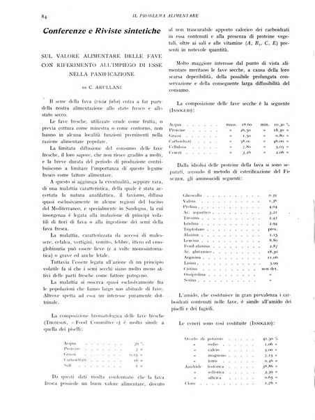 Il problema alimentare chimica, fisiologia, patologia, terapia