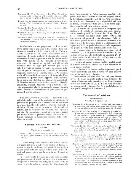 Il problema alimentare chimica, fisiologia, patologia, terapia