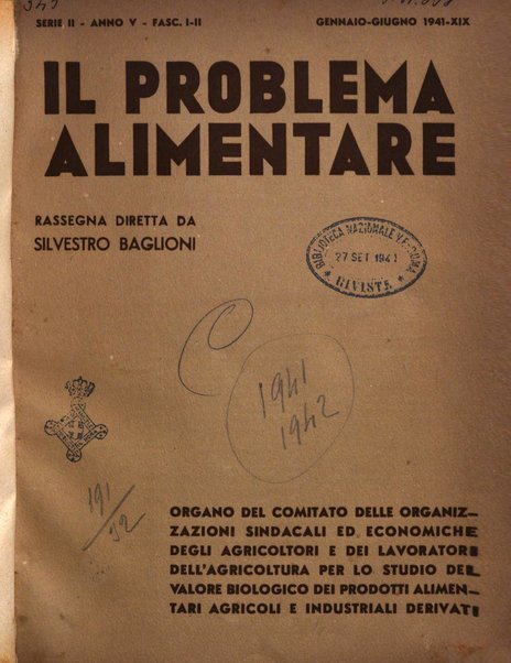 Il problema alimentare chimica, fisiologia, patologia, terapia