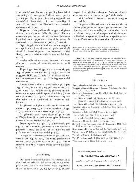 Il problema alimentare chimica, fisiologia, patologia, terapia