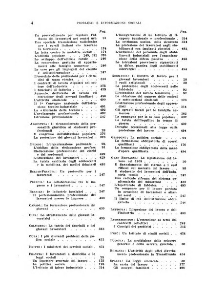 Problemi e informazioni sociali