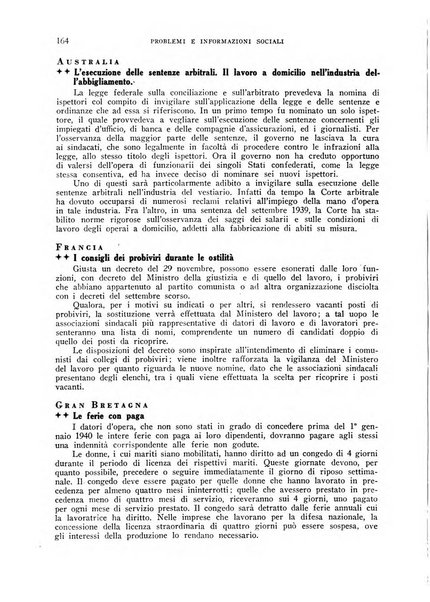 Problemi e informazioni sociali