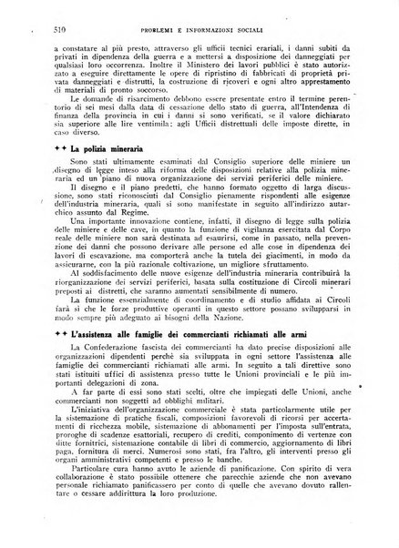 Problemi e informazioni sociali