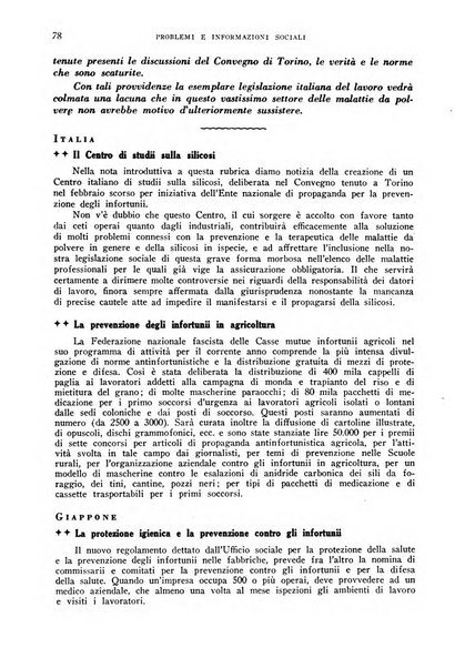 Problemi e informazioni sociali