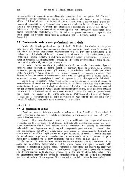 Problemi e informazioni sociali