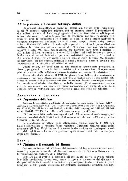 Problemi e informazioni sociali