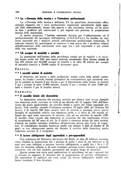 Problemi e informazioni sociali