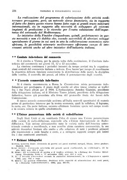 Problemi e informazioni sociali