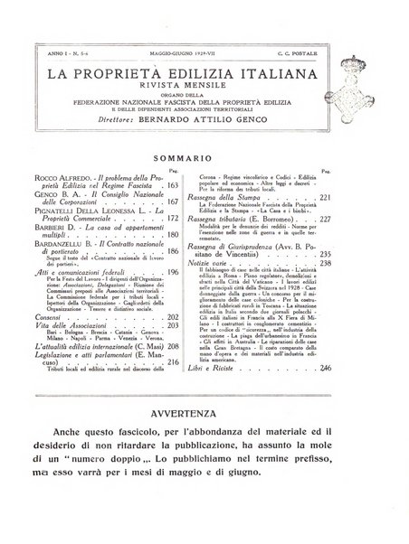 La proprieta edilizià italiana rivista mensile