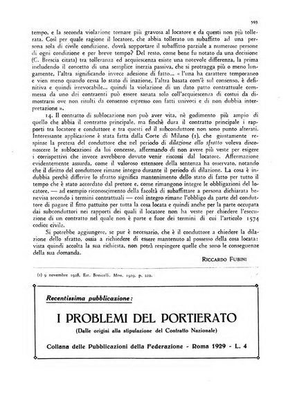 La proprieta edilizià italiana rivista mensile